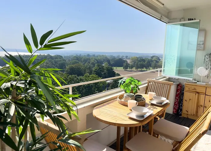 Loft mit Meerblick in Strandnähe